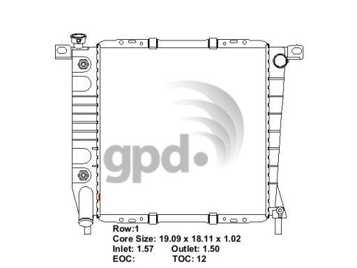 Global Parts Distributors 1061  product image 1 of 1