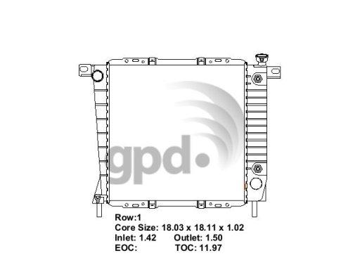 Global Parts Distributors 1062  product image 1 of 1