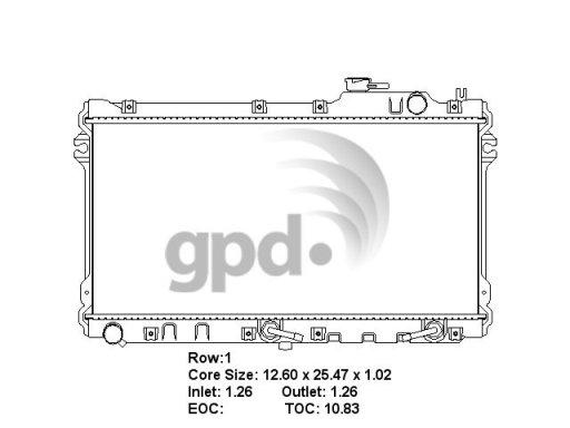 Global Parts Distributors 1140  product image 1 of 1