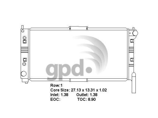 Global Parts Distributors 1326  product image 1 of 1
