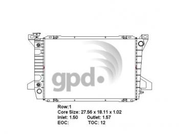 Global Parts Distributors 1453 Global Parts Distributors 1453 product image 1 of 1