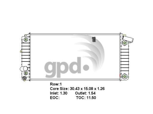 Global Parts Distributors 1482  product image 1 of 1