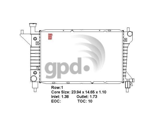 Global Parts Distributors 1488  product image 1 of 1