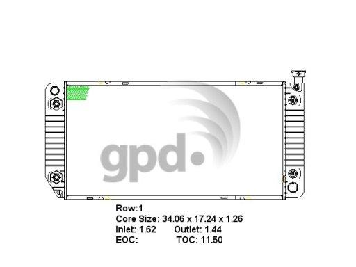 Global Parts Distributors 1522  product image 1 of 1