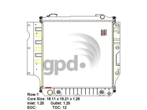 Global Parts Distributors 1682  product image 1 of 1