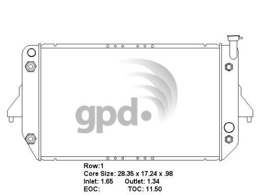 Global Parts Distributors 1688  product image 1 of 1