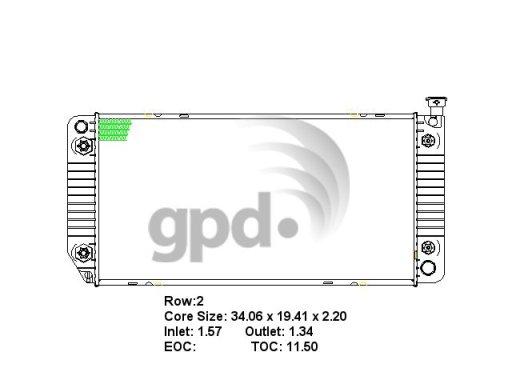 Global Parts Distributors 1696  product image 1 of 1