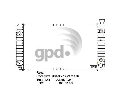 Global Parts Distributors 1706  product image 1 of 1