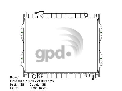 Global Parts Distributors 1778  product image 1 of 1