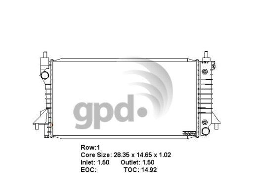 Global Parts Distributors 1830  product image 1 of 1
