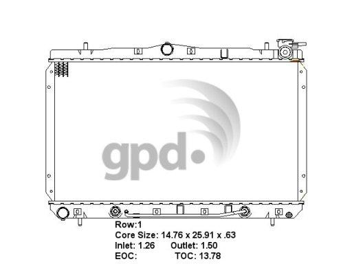 Global Parts Distributors 1897  product image 1 of 1