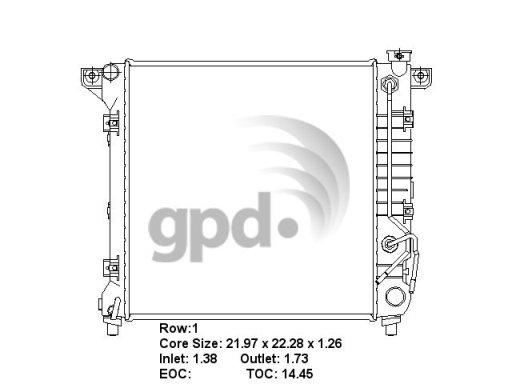 Global Parts Distributors 1905  product image 1 of 1