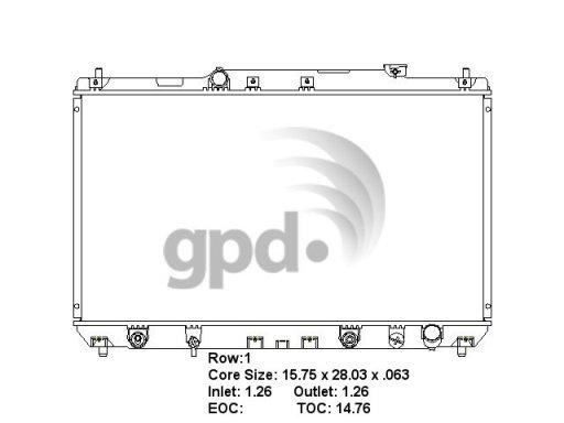 Global Parts Distributors 1909  product image 1 of 1
