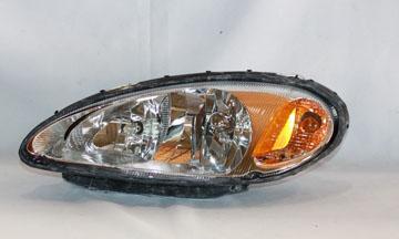 TYC 20602400 Headlight Assembly product image 1 of 2