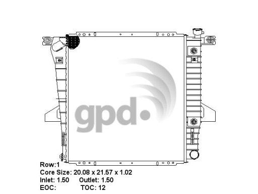Global Parts Distributors 2172  product image 1 of 1