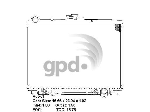 Global Parts Distributors 2195  product image 1 of 1