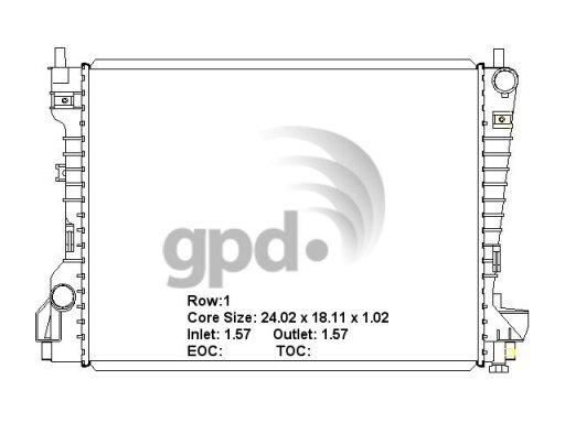 Global Parts Distributors 2256  product image 1 of 1