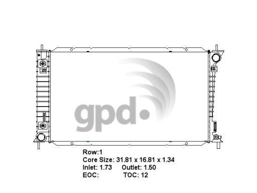Global Parts Distributors 2257 Global Parts Distributors 2257 product image 1 of 1