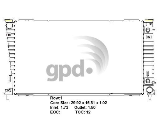 Global Parts Distributors 2258  product image 1 of 1