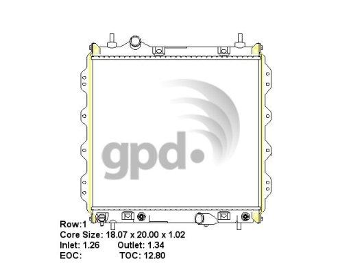 Global Parts Distributors 2298  product image 1 of 1