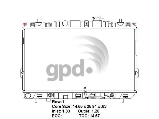 Global Parts Distributors 2387  product image 1 of 1