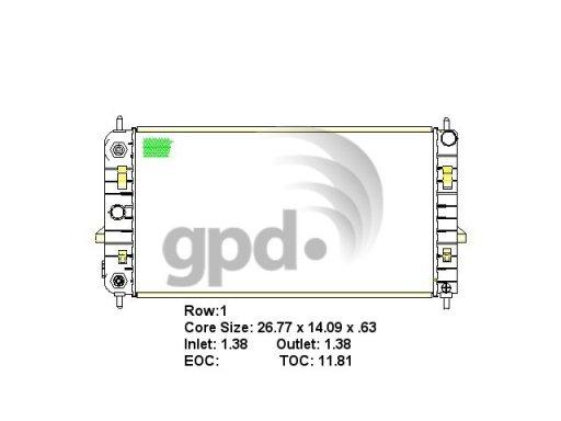 Global Parts Distributors 2608  product image 1 of 1