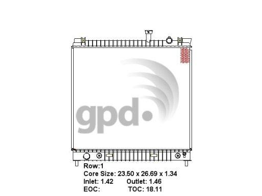 Global Parts Distributors 2691  product image 1 of 1
