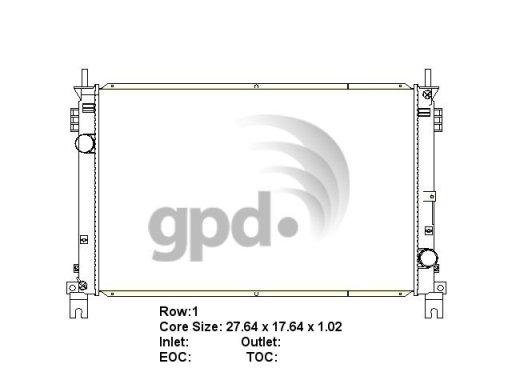 Global Parts Distributors 2702  product image 1 of 1
