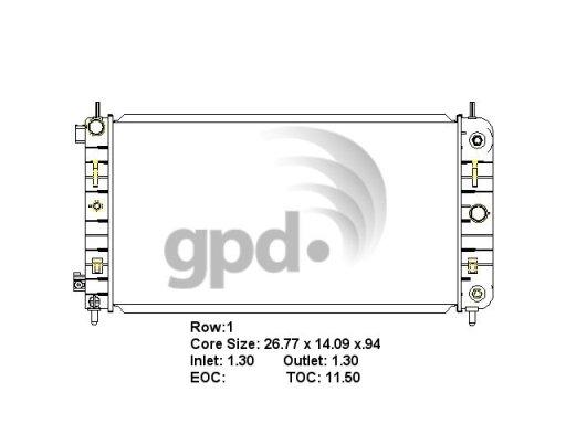 Global Parts Distributors 2727 Global Parts Distributors 2727 product image 1 of 1