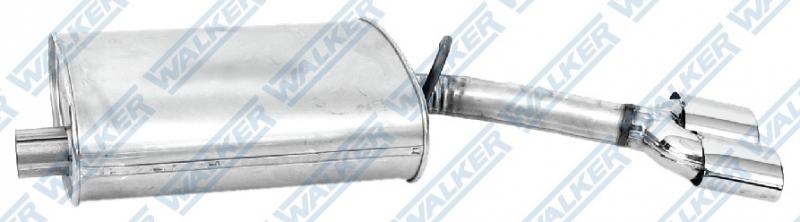 Walker Exhaust 53400 - Exhaust Muffler Assembly Walker Exhaust 53400 Exhaust Muffler Assembly product image 1 of 1