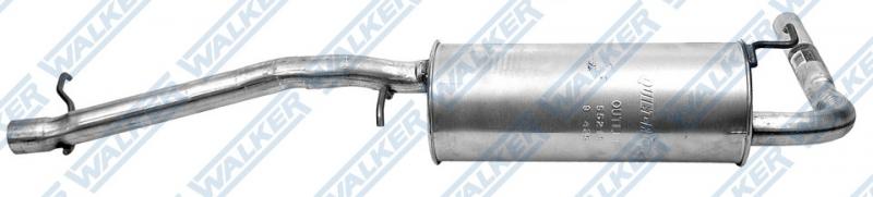 Walker Exhaust 55214 - Exhaust Muffler Assembly Walker Exhaust 55214 Exhaust Muffler Assembly product image 1 of 1
