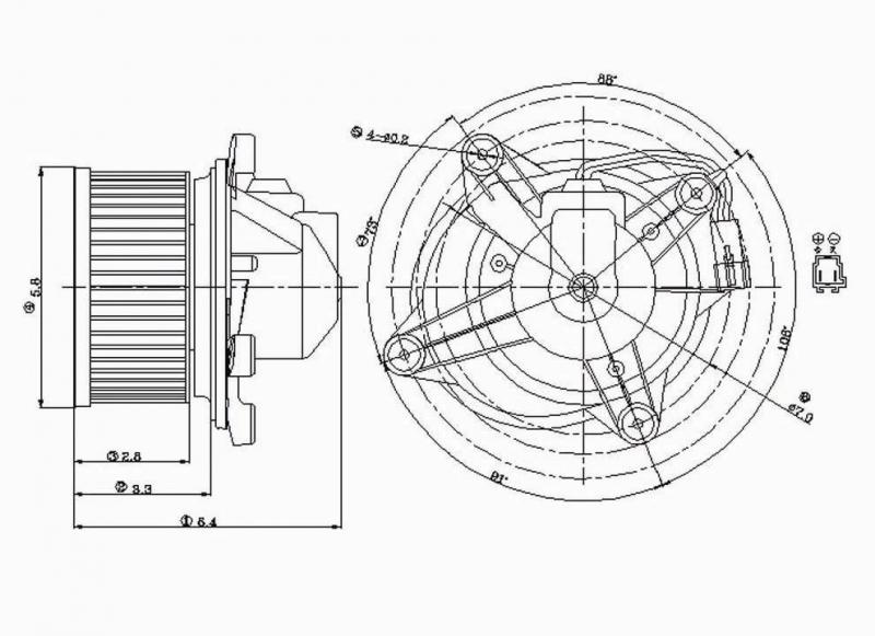 Global Parts Distributors 700124 Global Parts Distributors 700124 product image 1 of 1
