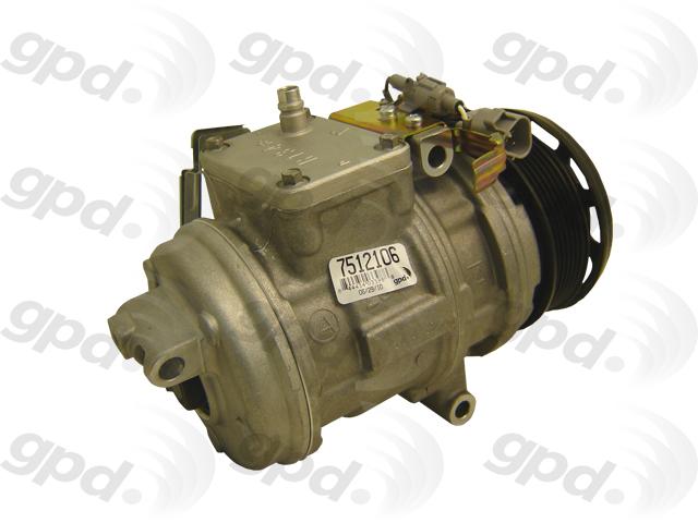 Global Parts Distributors 7512106 A/C Compressor product image 1 of 1