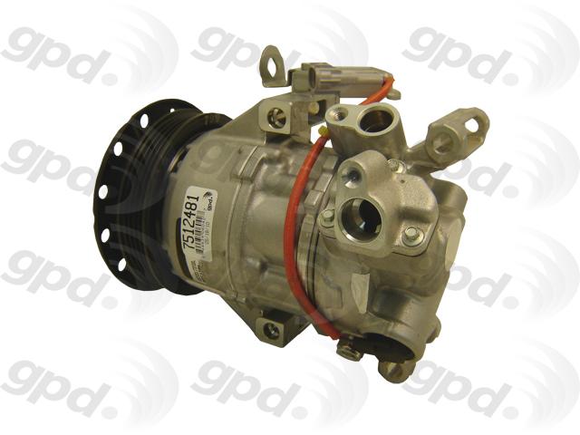 Global Parts Distributors 7512481 - A/C Compressor Global Parts Distributors 7512481 A/C Compressor product image 1 of 1