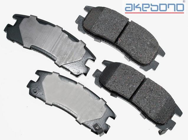Akebono ACT383 - Disc Brake Pad Akebono ACT383 Disc Brake Pad product image 1 of 1
