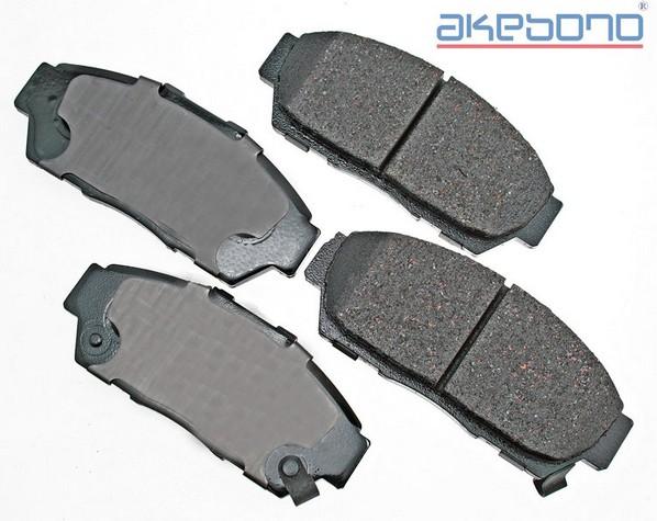 Akebono ACT617 - Disc Brake Pad Akebono ACT617 Disc Brake Pad product image 1 of 1