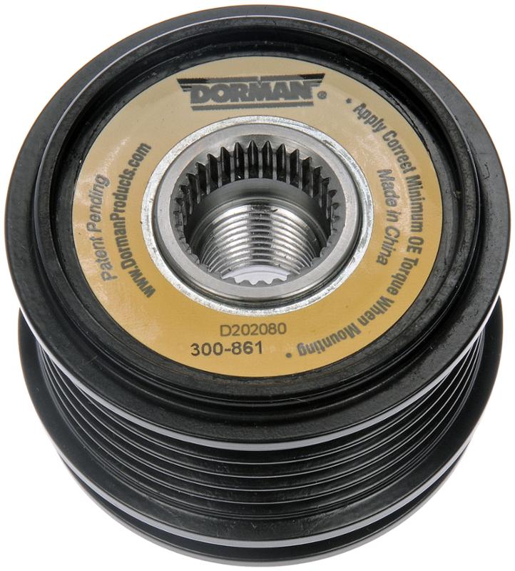 Dorman 300861 - Alternator Pulley Dorman 300861 Alternator Pulley product image 1 of 2