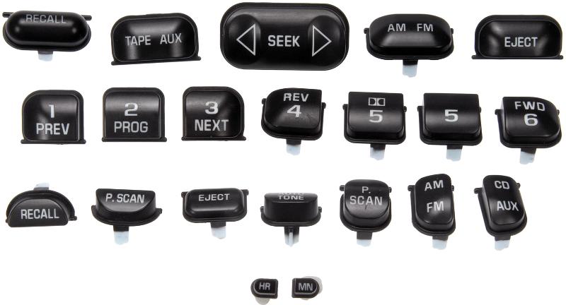 Dorman 76821 Radio Knob product image 1 of 3