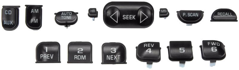 Dorman 76821 Radio Knob product image 2 of 3