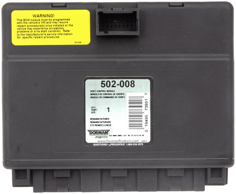 Dorman 502008 Body Control Module product image 1 of 2