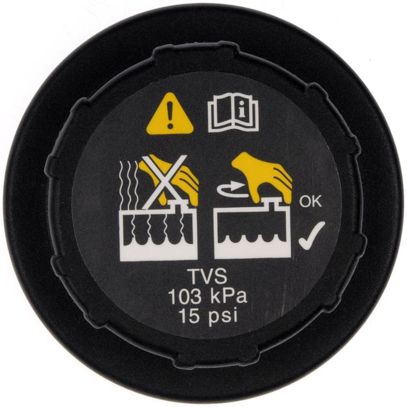 Dorman 9025102CD Engine Coolant Recovery Tank Cap product image 1 of 3