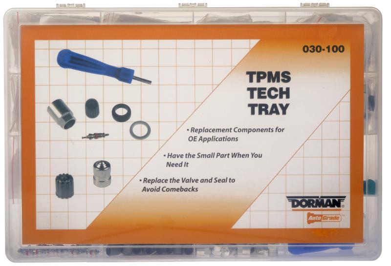 Dorman 030100 - Tire Pressure Monitoring System Valve Kit Dorman 030100 Tire Pressure Monitoring System Valve Kit product image 1 of 4