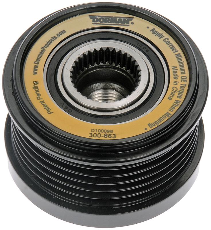 Dorman 300863 Alternator Pulley product image 1 of 2