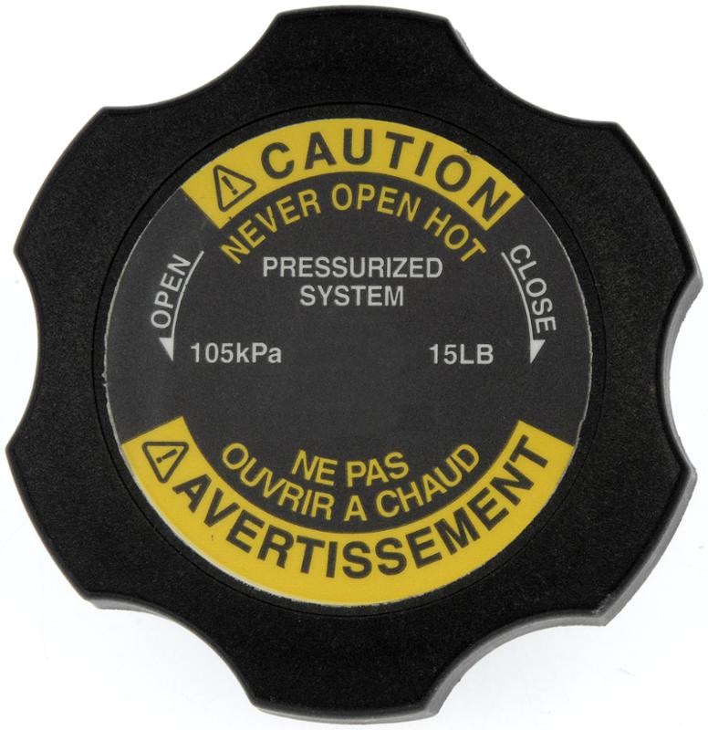 Dorman 9025201CD Engine Coolant Recovery Tank Cap product image 1 of 3