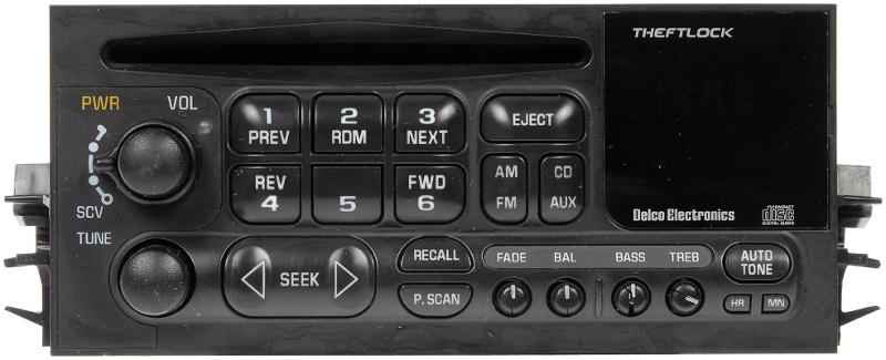 Dorman 76821 Radio Knob product image 3 of 3