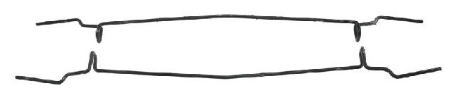 Carlson H5423 Disc Brake Anti-Rattle Clip product image 1 of 1