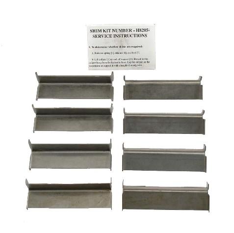 Carlson H8205 Disc Brake Caliper Abutment Service Kit product image 1 of 1