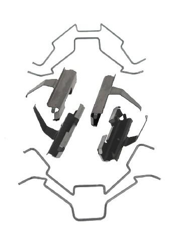 Carlson P584 Disc Brake Caliper Abutment Service Kit product image 1 of 1