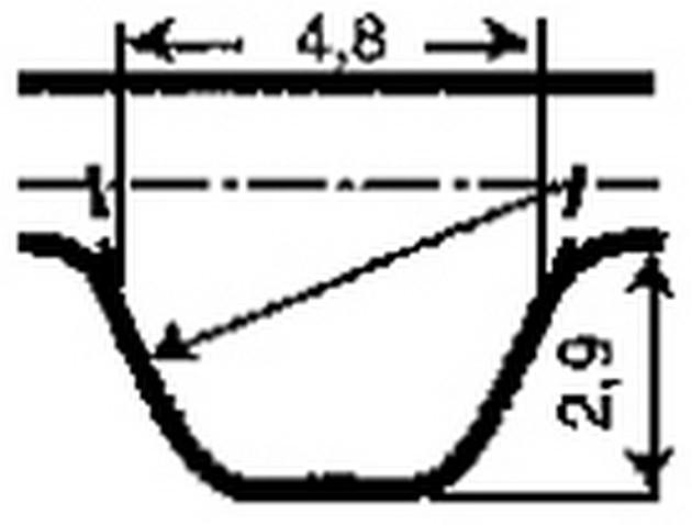 Continental TB296 - Engine Timing Belt Continental TB296 Engine Timing Belt product image 1 of 1