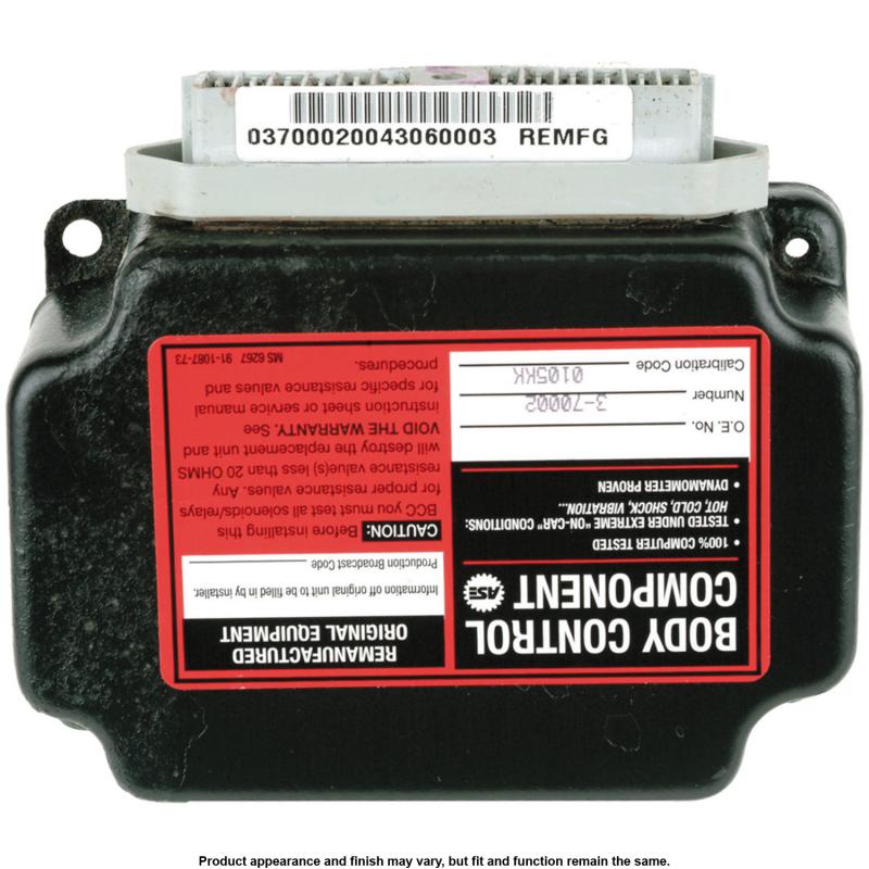 A1 Cardone 7370002 Relay Control Module product image 2 of 3
